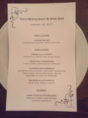 Menu photo 2 Teca Newtown Square Newtown Square, PA Menu photo 2 Teca Newtown Square Newtown Square, PA