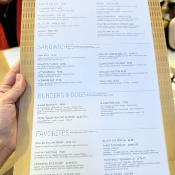 B-Line Diner - Menu - American Near Me - Orlando, Florida