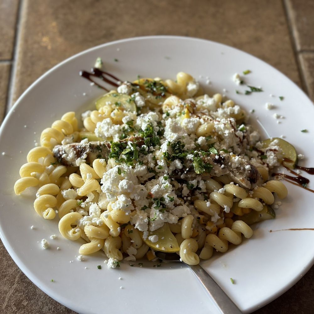 Latitude 44 Bistro - Citrus Garden Pasta with Chicken - Bars Near Me - Plattsburgh, New York