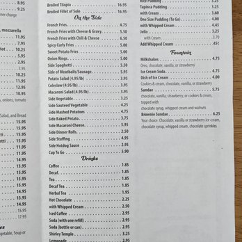 Kerhonkson Diner - menu - Diners Near Me - Kerhonkson, New York