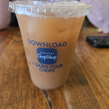 Original ChopShop - Apple Cinnamon drink - New American Near Me - Scottsdale, Arizona Original ChopShop - Apple Cinnamon drink - New American Near Me - Scottsdale, Arizona