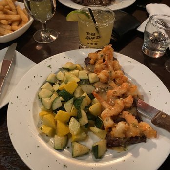 CubaNu Restaurant & Lounge - Mar y Tierra (skirt steak, shrimps, and zucchini/squash). Absolutely delicious! - Cuban Near Me - Rahway, New Jersey CubaNu Restaurant & Lounge - Mar y Tierra (skirt steak, shrimps, and zucchini/squash). Absolutely delicious! - Cuban Near Me - Rahway, New Jersey