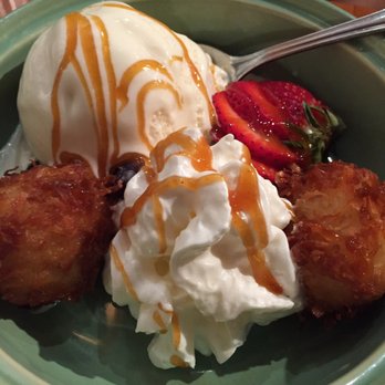 Khao Gaeng by appeThaizing - Banana fritters and ice cream - Thai Near Me - Syracuse, New York