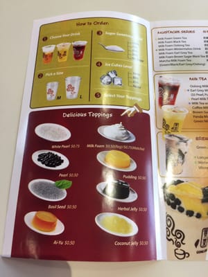 Menu photo 2 Gong Cha San Jose, CA