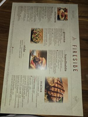 Menu photo 6 Fireside - Poconos Pocono Township, PA Menu photo 6 Fireside - Poconos Pocono Township, PA