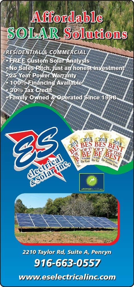 Slide of ES Electric & Solar