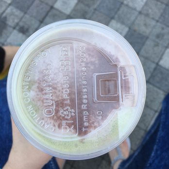 Happy Lemon - Cocoa/tiramisu flavored powder on top - Juice Bars & Smoothies Near Me - Burlingame, California Happy Lemon - Cocoa/tiramisu flavored powder on top - Juice Bars & Smoothies Near Me - Burlingame, California