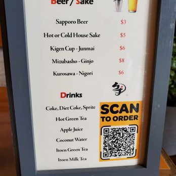 Sojo Ramen - Beverage menu and QR code for ordering - Ramen Near Me - Las Vegas, Nevada Sojo Ramen - Beverage menu and QR code for ordering - Ramen Near Me - Las Vegas, Nevada