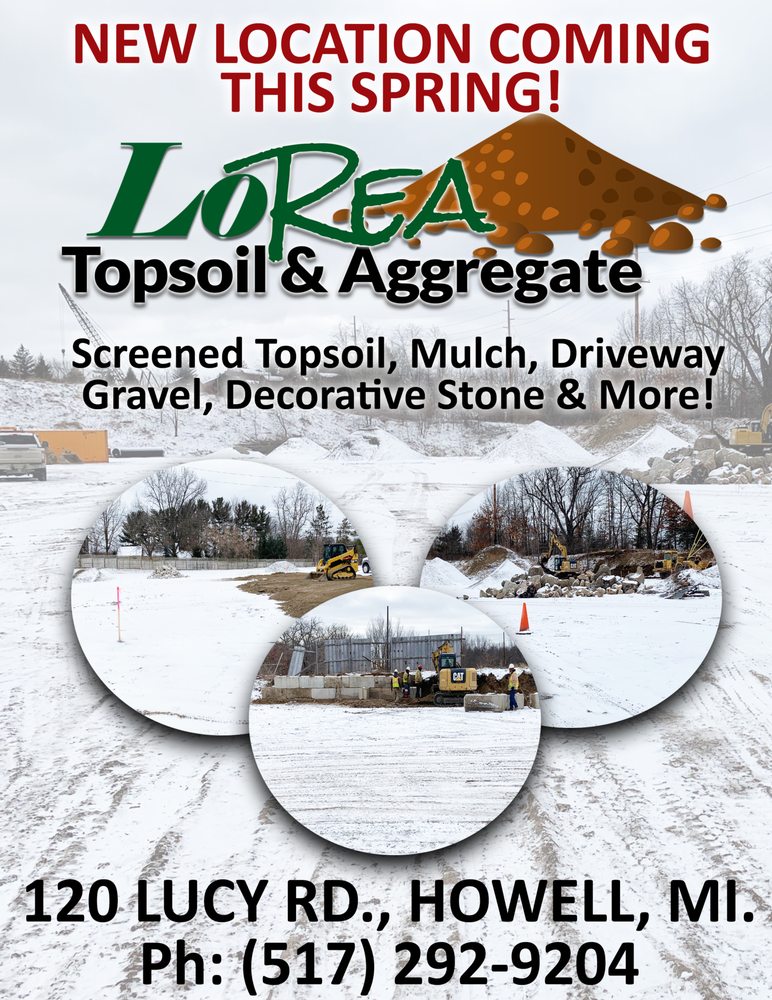 LOREA TOPSOIL & AGGREGATE Updated August 2024 120 Lucy Rd, Howell