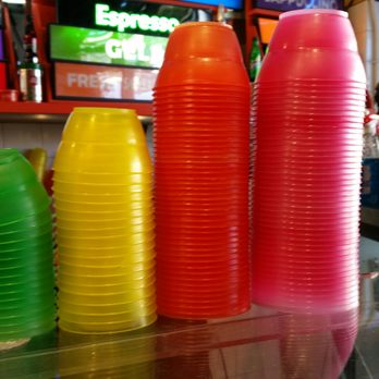 Alimento - Cute, colorful cups. Felt bad throwing it away after finishing my gelato - Italian Near Me - San Francisco, California