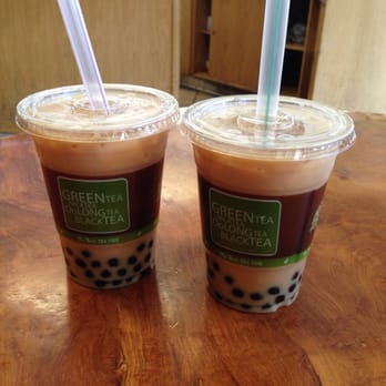 Ten Ren Tea - Regular black milk tea - Bubble Tea Near Me - Cupertino, California Ten Ren Tea - Regular black milk tea - Bubble Tea Near Me - Cupertino, California