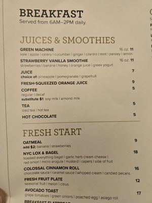 Menu photo 5 The Pechanga Cafe Temecula, CA