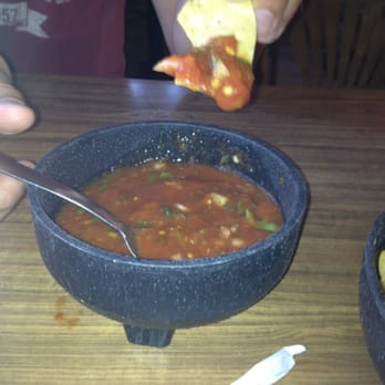 El Mexicano I - Big bowl of delicious salsa and warm tortilla chips! - Mexican Near Me - Forest Falls, California