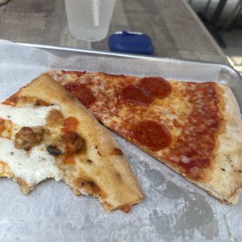 Wiseguy Pizza - Buffalo Chicken Slice Pepperoni Slice - Pizza Near Me - Washington, DC, District of Columbia