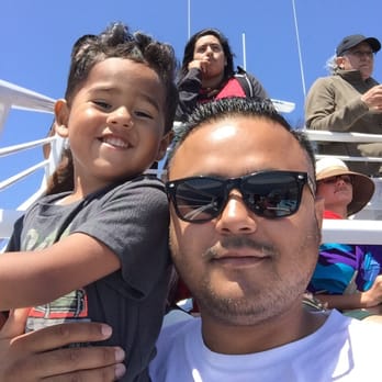 LA Waterfront Cruises - Me & my son on the front of the ship - Fishing Near Me - Long Beach, California LA Waterfront Cruises - Me & my son on the front of the ship - Fishing Near Me - Long Beach, California