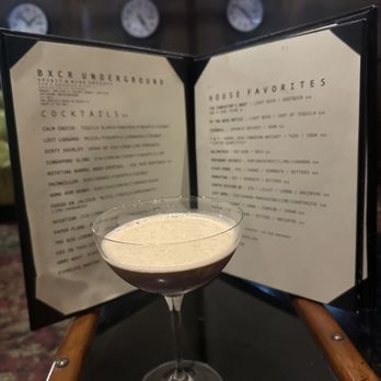 BXCR Underground - Espresso Martini - Wine Bars Near Me - Anaheim, California