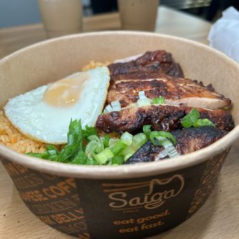 Saiga Vietnamese Eatery - Kimchi Fried Rice with Pork Belly - Vietnamese Near Me - Irvine, California