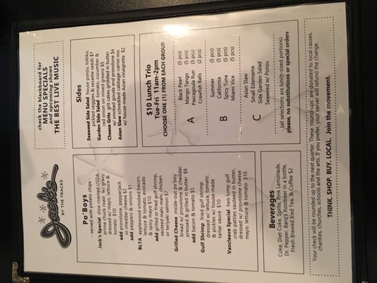 Menu photo 8 Jack's by the Tracks Pascagoula, MS Menu photo 8 Jack's by the Tracks Pascagoula, MS
