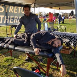 Synergy Stretch - Warming up Epic Event competitor in San Diego 2017.