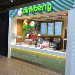 the interior of a pinkberry ice cream shop the interior of a pinkberry ice cream shop