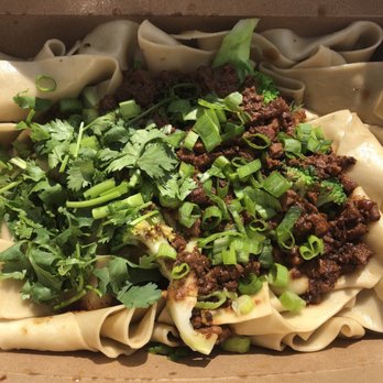 Beijing Noodle - Oil spill noodles with pork. Delicious - Chinese Near Me - Fort Collins, Colorado Beijing Noodle - Oil spill noodles with pork. Delicious - Chinese Near Me - Fort Collins, Colorado