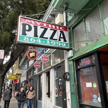Mythic Pizza - people walking down the sidewalk - Pizza Near Me - San Francisco, California Mythic Pizza - people walking down the sidewalk - Pizza Near Me - San Francisco, California