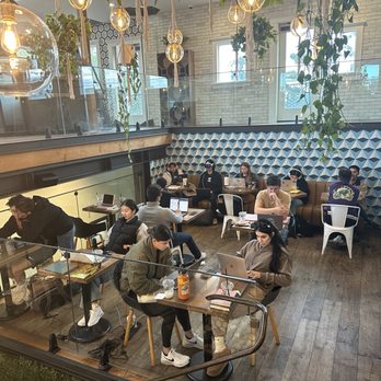 Better Buzz Coffee Hillcrest - A little landing on above the main floor - Coffee & Tea Near Me - San Diego, California