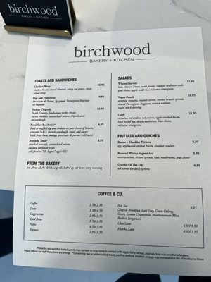 Menu photo 3 Birchwood Bakery & Kitchen Franklin, MA