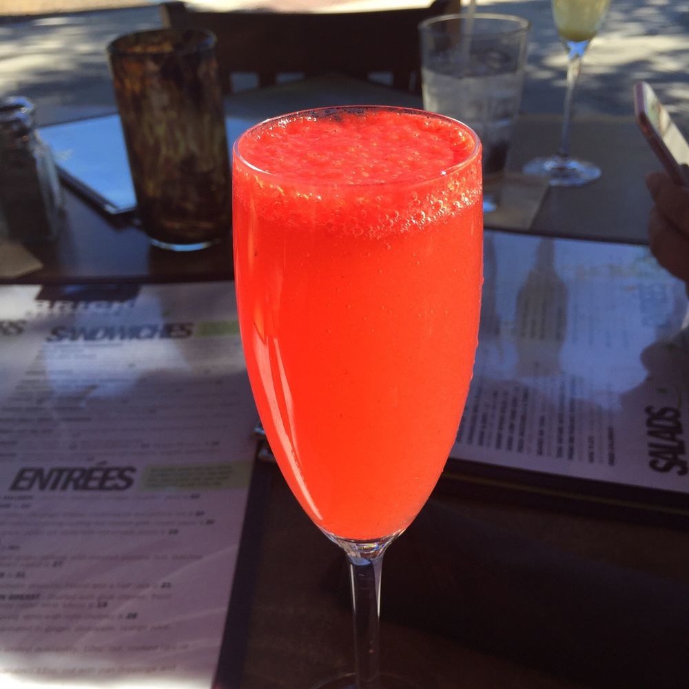 Brick Restaurant - Strawberry Bellini - New American Near Me - Jacksonville, Florida