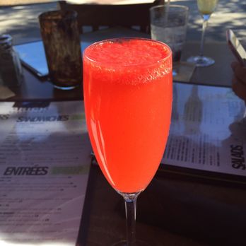 Brick Restaurant - Strawberry Bellini - New American Near Me - Jacksonville, Florida