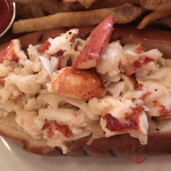Neptune Oyster - Warm lobster roll. - Seafood Near Me - Boston, Massachusetts