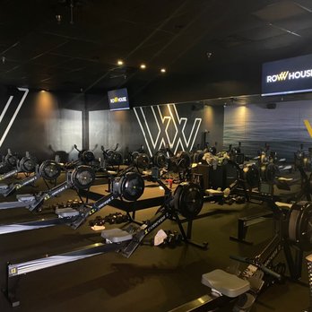 Row House - Row studio- front row and instructor platform - Cardio Classes Near Me - Sandy Springs, Georgia