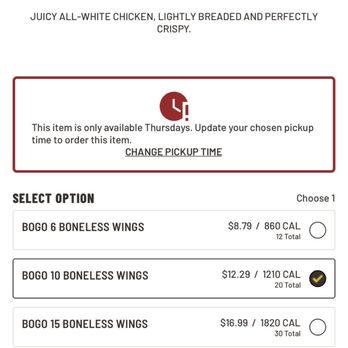 Buffalo Wild Wings - Pressing add to order would do nothing. I spent 30 minutes trying to place an order. Just to not be helped on phone. - Chicken Wings Near Me - Folsom, California Buffalo Wild Wings - Pressing add to order would do nothing. I spent 30 minutes trying to place an order. Just to not be helped on phone. - Chicken Wings Near Me - Folsom, California