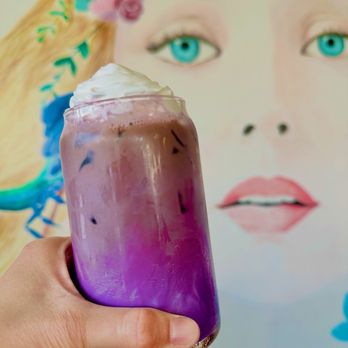 8th Haus Cafe - Ube latte - Breakfast & Brunch Near Me - Anaheim, California 8th Haus Cafe - Ube latte - Breakfast & Brunch Near Me - Anaheim, California