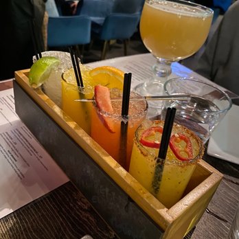 Salt & Stone - Margarita flight - Seafood Near Me - Somerville, Massachusetts