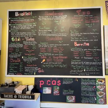 Venalonzo's Tacos - Menu - November 2023 - Tacos Near Me - Centennial, Colorado