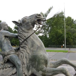 Der wilde Reiter am Wöhrder See