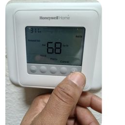 This was eight hours AFTER Jack said it was "fixed." It never even got up to 70 degrees. It was 8:17 pm. This was eight hours AFTER Jack said it was "fixed." It never even got up to 70 degrees. It was 8:17 pm.