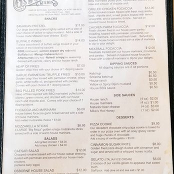 Osborne Pizza Kitchen - Salads, Snacks, Desserts Menu (05/24/24). @OsbornePizzaKitchen #CanogaPark #SFV #LosAngeles #Pizza - Pizza Near Me - Los Angeles, California Osborne Pizza Kitchen - Salads, Snacks, Desserts Menu (05/24/24). @OsbornePizzaKitchen #CanogaPark #SFV #LosAngeles #Pizza - Pizza Near Me - Los Angeles, California