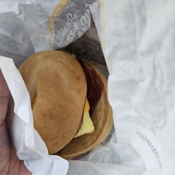 McDonald's - Bacon bagel egg cheese sandwich - Coffee & Tea Near Me - Marathon, Florida McDonald's - Bacon bagel egg cheese sandwich - Coffee & Tea Near Me - Marathon, Florida
