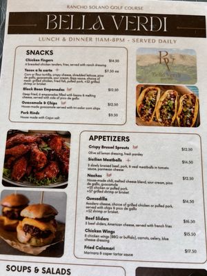 Menu photo 1 Bella Verdi Bistro Fairfield, CA
