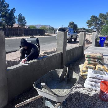 High Desert Affordable Fencing - Stucco work getting ready for iron work next week - Fences & Gates Near Me High Desert Affordable Fencing - Stucco work getting ready for iron work next week - Fences & Gates Near Me