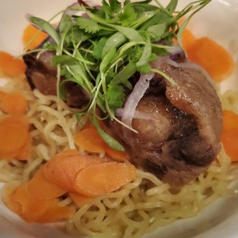 Bone Kettle - oxtail soup with noodles (they added the broth after) - Breakfast & Brunch Near Me - Pasadena, California Bone Kettle - oxtail soup with noodles (they added the broth after) - Breakfast & Brunch Near Me - Pasadena, California