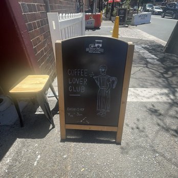 Brudo’s Coffee On Wherls - Their sign board - Coffee & Tea Near Me - Sydney, NSW