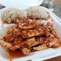 Mana Sushi & Teriyaki Wok - Spicy Teriyaki to go.