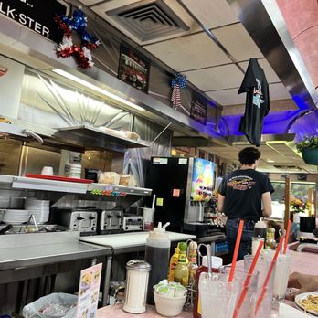 Rosie's Diner - Counter area - Diners Near Me - Monument, Colorado