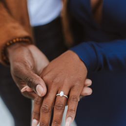 Engagement ring.