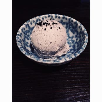 Umai - black sesame ice cream (topped with toasted sesame seeds!) - Japanese Near Me - Chicago, Illinois Umai - black sesame ice cream (topped with toasted sesame seeds!) - Japanese Near Me - Chicago, Illinois
