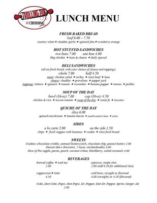 Menu photo 7 Crossing 2nd Bartlesville, OK Menu photo 7 Crossing 2nd Bartlesville, OK