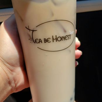 Tea Be Honest - My lavendar milk tea w/boba. - Coffee & Tea Near Me - Moreno Valley, California